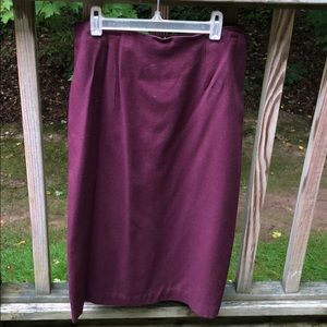 Vintage 90's Robin Sinkler Check Pencil Skirt